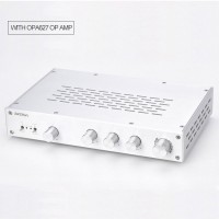 Tone Tune Preamplifier Class A HiFi Audio Amplifier FV-2020 Stereo Bass Alto Treble OPA627 Op Amp