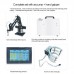 3-Axis Mechanical Robot Arm Industrial Manipulator Desktop Robotic Arm with Air Pump PLC Hand Grab