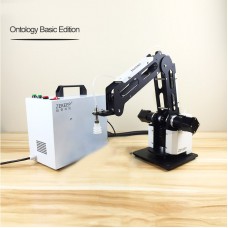 3-Axis Mechanical Robot Arm Industrial Manipulator Desktop Programming Robotic Arm with Air Pump  