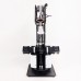 3-Axis Mechanical Robot Arm Industrial Manipulator with Air Pump Remote Control Power Adapter 