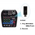 FREEBOSS A4 4 Channels Audio Mixer Bluetooth USB Sound Mixing Console 48V Phantom Power Supply