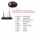 FREEBOSS FB-U10 UHF Wireless Microphone System Dual Way Digital Receiver + 2 Handheld Microphone