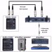 FREEBOSS FB-U10 UHF Wireless Microphone System Dual Way Digital Receiver + 2 Handheld Microphone