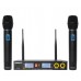 FREEBOSS FB-U09 UHF Wireless Microphone System Dual Way Digital Receiver + 2 Handheld Microphone