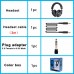 FREEBOSS FB-777 Headphone Over-ear Closed Style Headset Detachable Cable 3.5mm Plug  6.35mm Adapter