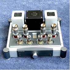 HiFi EL34 Vacuum Tube Power Amplifier Class A Push-Pull Integrated Power Amp 40W×2