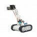 RC Track Tank w/ Acrylic Mechanical Arm Robotic Arm Unassembled For Scratch Programming Pearl White