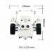 AI Line Following Robot Kit Line Tracking Robot Unassembled with Main Board For Micro:bit