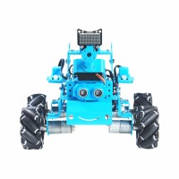 4WD Smart Robot Car Kit Programming Robot Car Unassembled with Mecanum Wheels For Scratch