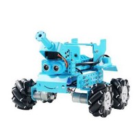 4WD Smart Robot Car Kit Programming Robot Car Unassembled Mecanum Wheels w/ Main Board For Micro:bit