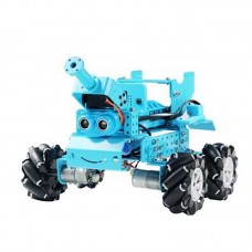 4WD Smart Robot Car Kit Programming Robot Car Unassembled Mecanum Wheels w/ Main Board For Micro:bit