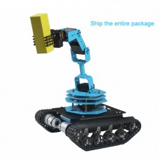 6 DOF Robot Arm RC Tracked Robot TS100 Smart Tank Car Support Bluetooth/Joystick For PS2 Assembled