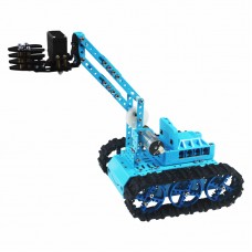 Robot Arm Kit Tank Car Smart Robot Car Line Tracking Car Unassembled with Board for Micro:bit