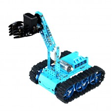 Robot Arm Kit Tank Car Smart Robot Car Line Tracking Car Unassembled without Board for Micro:bit
