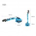 6 DOF Robot Arm Kit 6 Axis Mechanical Arm Robotic Arm Full Kit w/ Serial Bus Servos Unassembled