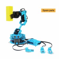 6 DOF Robot Arm Kit 6 Axis Mechanical Arm Robotic Arm Full Kit w/ Serial Bus Servos Unassembled