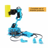 6 DOF Robot Arm Kit 6 Axis Mechanical Arm Robotic Arm Full Kit w/ Serial Bus Servos Assembled