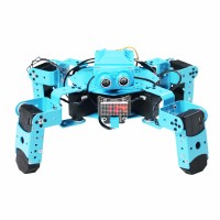 Spider Robot Quadruped Robot Bionic Robot For Scratch Graphical Programming C Language Assembled