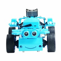 4WD Smart Robot Car Kit AI Remote Control Car Kit Unassembled Version For Scratch