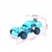 4WD Smart Robot Car Kit AI Remote Control Car Kit Unassembled Version For Scratch