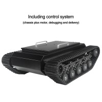TR500 Tracked Robot Chassis Tank Chassis Assembled Shock Absorption Load 50KG with Control Kit
