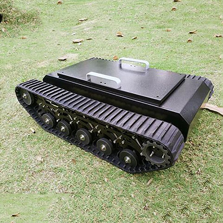 TR500 Tracked Robot Chassis Tank Chassis Assembled Shock Absorption