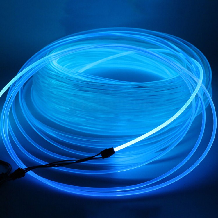Fiber Optic Cable LED Strip Light Guide Tube Side Full Cable Glow 6MM