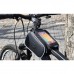 Mount Bike Top Tube Bag Top Tube Frame Bag Touch Screen Bike Phone Bag For Cycling (L)