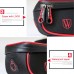 Wheel Up Bike Phone Bag Waterproof Bicycle Frame Front Tube Bag Handlebar 6" Touch Screen Black Red