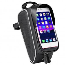 Wheel Up Bike Phone Bag Waterproof Bicycle Frame Front Tube Bag Handlebar 6" Touch Screen 023 Pattern