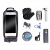 Wheel Up Bicycle Frame Front Tube Bag Waterproof Handlebar Bike Phone Bag 6" Touch Screen Black