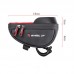 Wheel Up Bicycle Frame Front Tube Bag Waterproof Handlebar Bike Phone Bag 6" Touch Screen Black Red