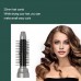 Hair Straightener Comb Replaceable Hot Air Brush Hair Dryer Curler Comb Wet Dry Dual Use with 25mm Curling Comb