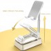 Aluminum Alloy Telescopic Phone Stand Foldable Phone Holder Tablet Desktop Stand Live Streaming