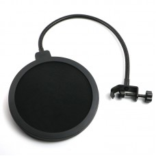U2 Three-Layer Mic Pop Filter Condenser Microphone Low Noise Pop Filter Recording Studio Accessories
