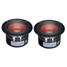 2PCS 3 Inch Full Range Speaker HiFi Loudspeakers Speaker Unit 4Ω Round Speakers