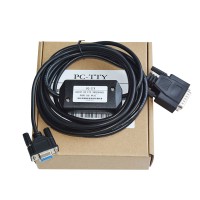 PLC Programming Cable PC-TTY Download Cable 6ES5734-1BD20 15 Pin For Simens S5 Series 