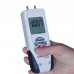 HT-1890 Digital Differential Pressure Gauge Handheld Barometer Manometer Air Pressure Meter Tester