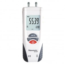 HT-1890 Digital Differential Pressure Gauge Handheld Barometer Manometer Air Pressure Meter Tester