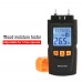 BENETECH GM610 Wood Moisture Meter Pins Humidity Tester Timber Damp Detector Digital LCD Display