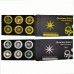 6PCS/Box Mobile Phone Quantum Shield Sticker Anti-Radiation Sticker Protection form EMF Fusion