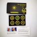 6PCS/Box Mobile Phone Quantum Shield Sticker Anti-Radiation Sticker Protection form EMF Fusion