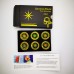 6PCS/Box Mobile Phone Quantum Shield Sticker Anti-Radiation Sticker Protection form EMF Fusion