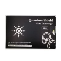 6PCS/Box Mobile Phone Quantum Shield Sticker Anti-Radiation Sticker Protection form EMF Fusion