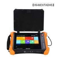 X9-MOVTADHS 4K CCTV Tester Network + Analog + Cable Finder + HDMI Input Output + 8MP (AHD+CVI+TVI)