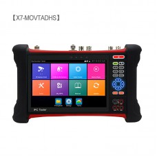 X7-MOVTADHS IPC Tester Network + Analog + Cable Tracker + HDMI Input Output + 8MP (AHD+CVI+TVI+SDI)