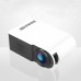 Home Projector Portable Mini Projector Home Theater Support 1080P HD YG210 White