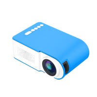 Home Projector Portable Mini Projector Home Theater Support 1080P HD YG210 Blue