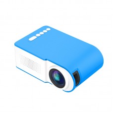 Home Projector Portable Mini Projector Home Theater Support 1080P HD YG210 Blue