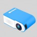 Home Projector Portable Mini Projector Home Theater Support 1080P HD YG210 Blue